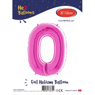 16Pembe Folyo Balon ( 0 )