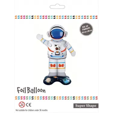 Ayaklı Astronot Folyo Balon