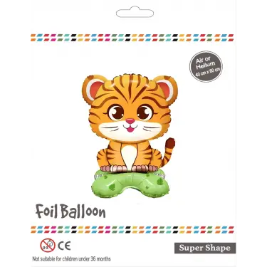Ayaklı Kaplan Folyo Balon