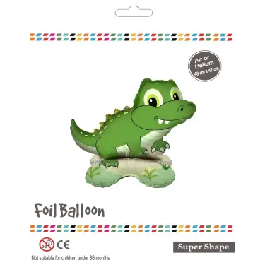 Ayaklı Timsah Folyo Balon
