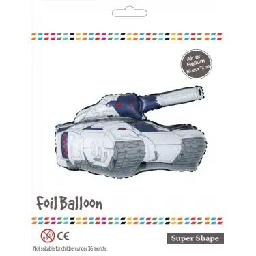 Beyaz Tank Folyo Balon