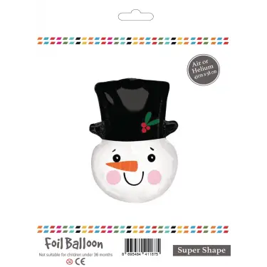 Folyo Balon 58cm Kardan Adam Kafa