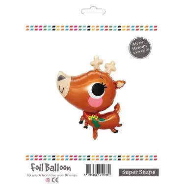 Folyo Balon 79cm Sevimli Geyik