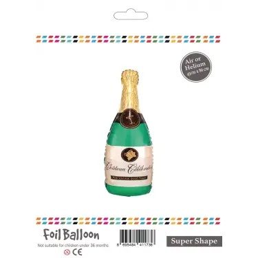 Folyo Balon 86cm Yeşil Şampanya