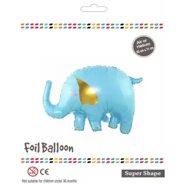Mavi Fil Folyo Balon