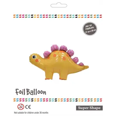Sarı Dinazor Folyo Balon