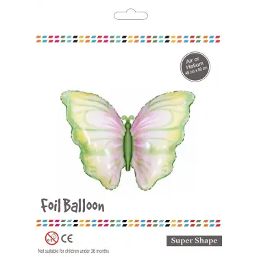 Yeşil Kelebek Folyo Balon