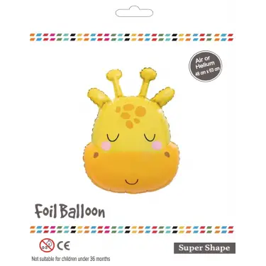 Zürafa Kafası Folyo Balon
