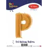 16Altın Folyo Balon ( P )