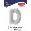 16Gümüş Folyo Balon ( D )