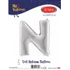 16Gümüş Folyo Balon ( N )