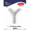 16Gümüş Folyo Balon ( Y )