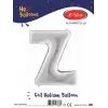 16Gümüş Folyo Balon ( Z )