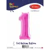 16Pembe Folyo Balon ( 1 )