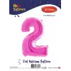 16Pembe Folyo Balon ( 2 )
