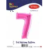16Pembe Folyo Balon ( 7 )