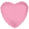 18Açık Pembe Kalp Folyo Balon 50 Li Paket