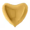 18Altın Kalp Folyo Balon 50 Li Paket