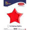 24Kırmızı Yıldız Folyo Balon