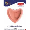 24 Rose Gold Kalp Folyo Balon