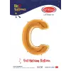 40 Altın Renk Folyo Balon ( C )