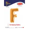 40 Altın Renk Folyo Balon ( F )