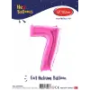 40 Pembe Renk Folyo Balon ( 7 )