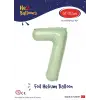 40 Su Yeşili Renk Folyo Balon ( 7 )