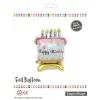 Ayaklı Pasta Folyo Balon