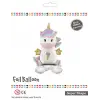 Ayaklı Unicorn Folyo Balon