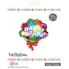Balonlu Happy Birthday Folyo Balon