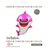 Pembe Baby Shark Folyo Balon