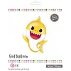 Sarı Baby Shark Folyo Balon