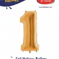 16Altın Folyo Balon ( 1 )
