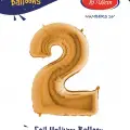 16Altın Folyo Balon ( 2 )