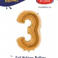 16Altın Folyo Balon ( 3 )
