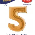 16Altın Folyo Balon ( 5 )
