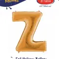 16Altın Folyo Balon ( Z )