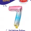 16Gökkuşağı Folyo Balon ( 7 )