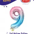 16Gökkuşağı Folyo Balon ( 9 )