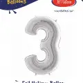 16Gümüş Folyo Balon ( 3 )