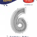 16Gümüş Folyo Balon ( 6 )