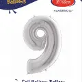 16Gümüş Folyo Balon ( 9 )