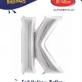 16Gümüş Folyo Balon ( K )