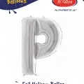 16Gümüş Folyo Balon ( P )
