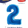 16Mavi Folyo Balon ( 2 )