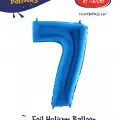 16Mavi Folyo Balon ( 7 )
