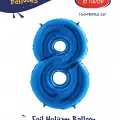 16Mavi Folyo Balon ( 8 )