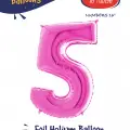 16Pembe Folyo Balon ( 5 )