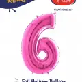 16Pembe Folyo Balon ( 6 )